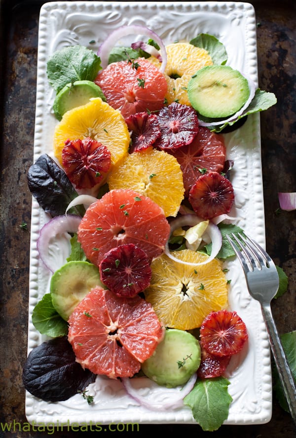 Collectibles Fruit Salad with Citrus Vinaigrette