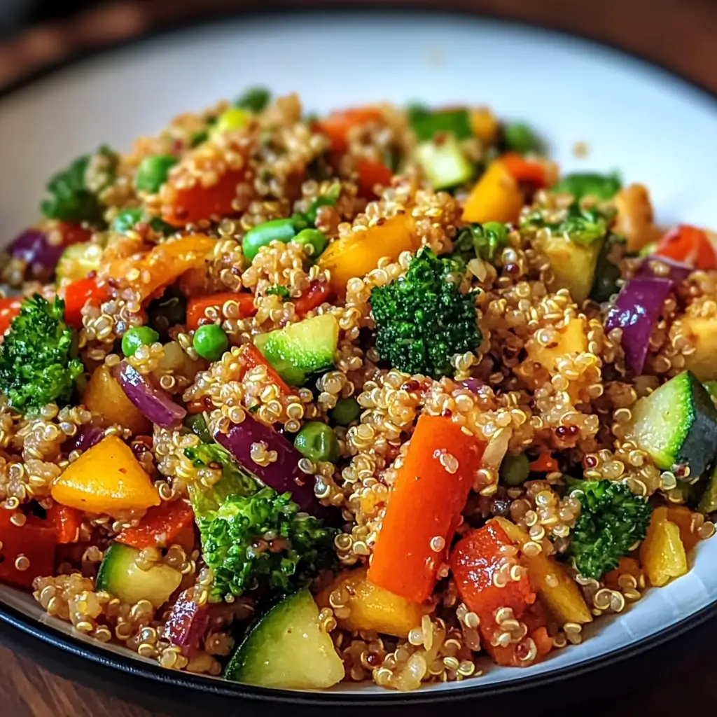 Spiced Quinoa and Vegetable Stir-Fry