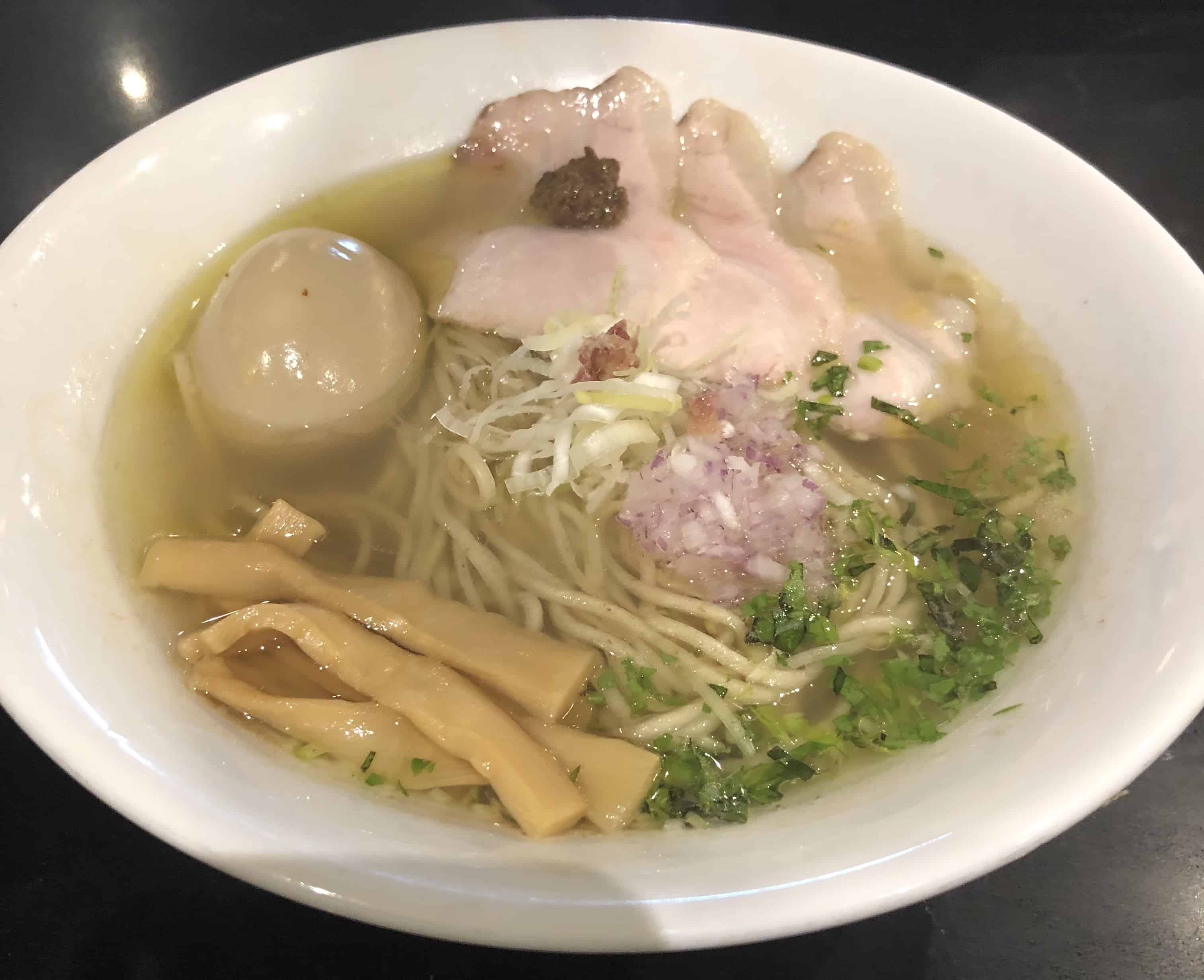 Authentic Shio Ramen with Kombu Dashi Broth