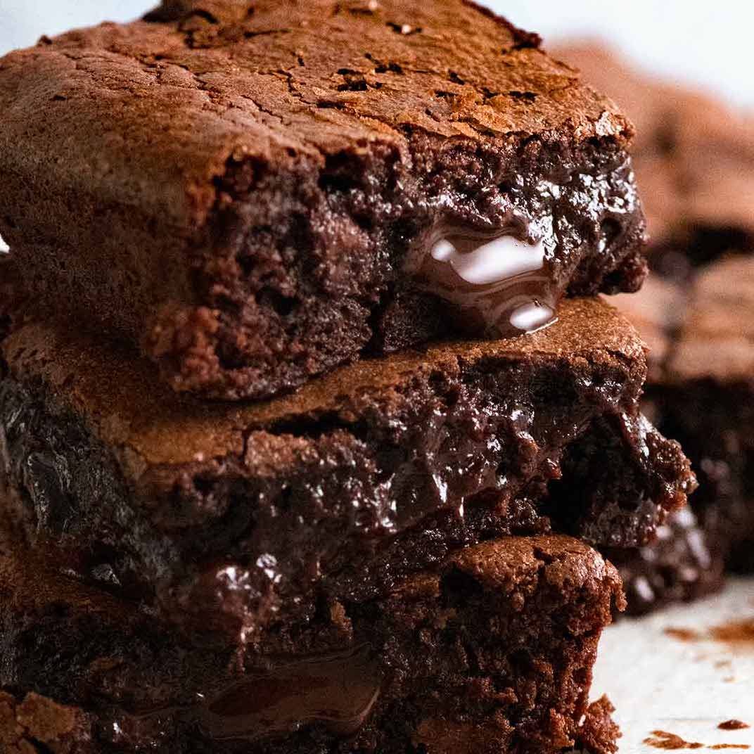 The Best Fudgy Chocolate Brownies