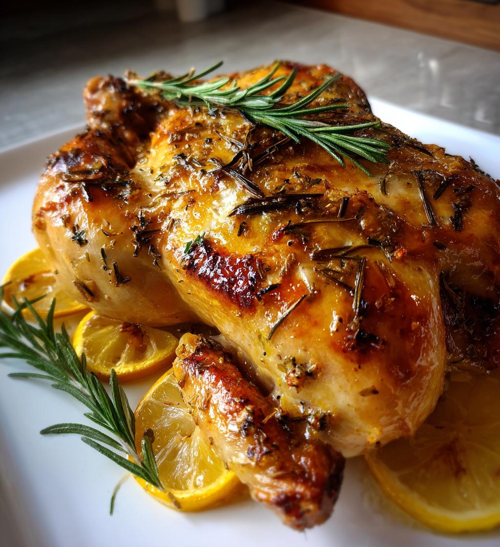 Lemon-Herb Crusted Chicken with Herb Roasted Veggies