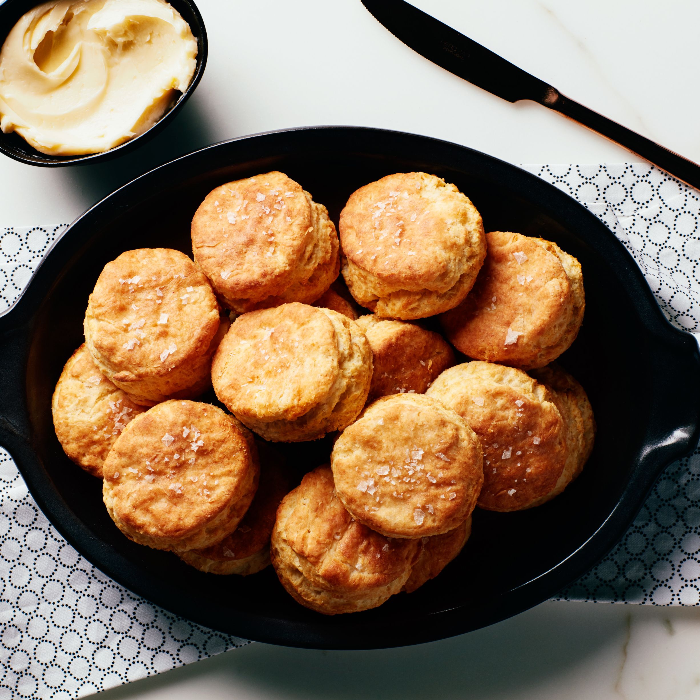 Authentic Buttermilk Biscuits with Honey Butter