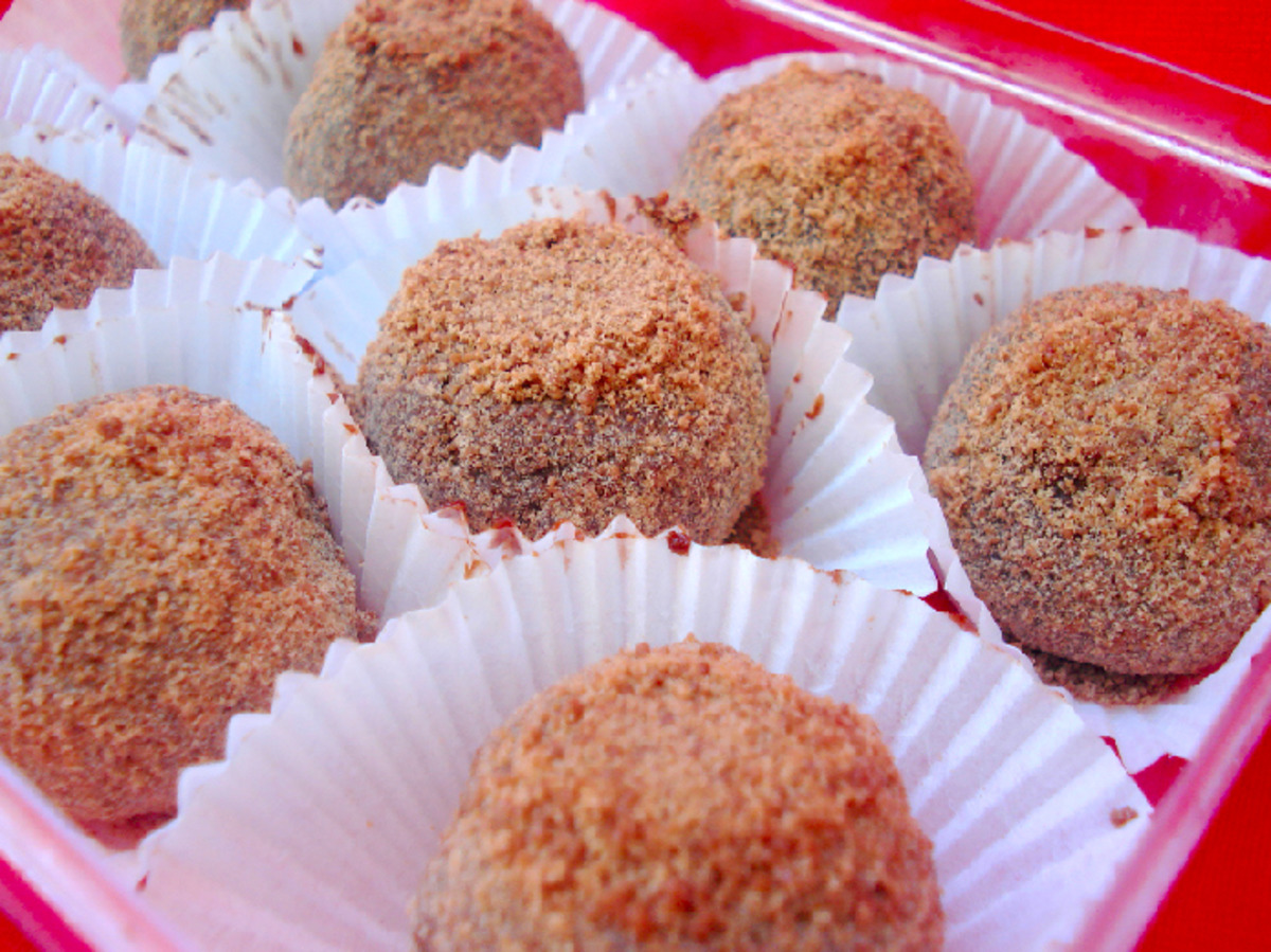 Gin-Infused Chocolate Truffles