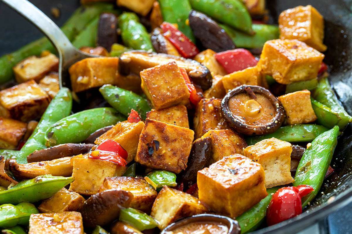 Genuine Vegetable Stir-Fry with Tofu