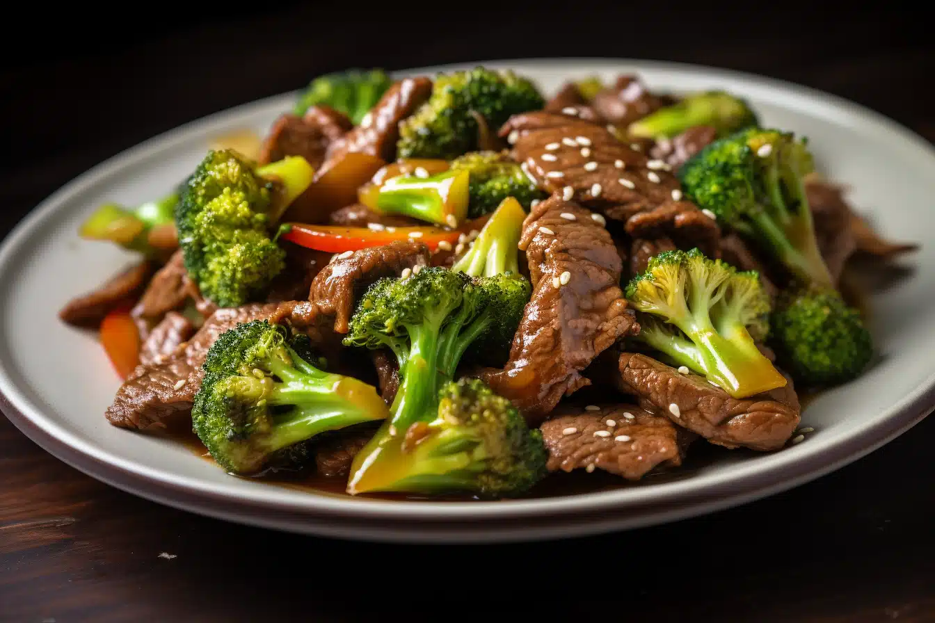 Beef & Broccoli Stir-Fry with Keto Peanut Sauce