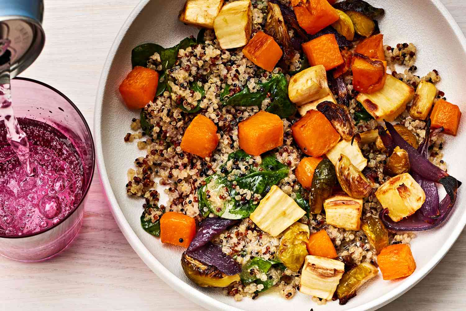 Mediterranean-Style Grilled Vegetable & Quinoa Bowl