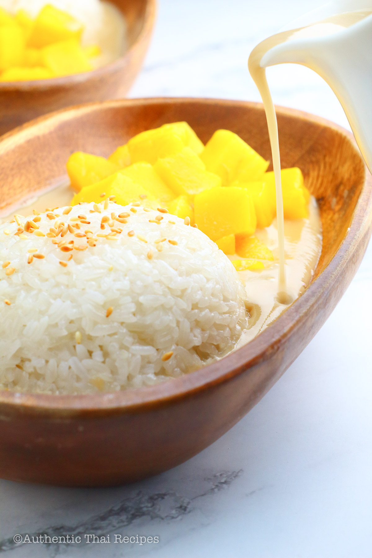 Authentic Mango Sticky Rice