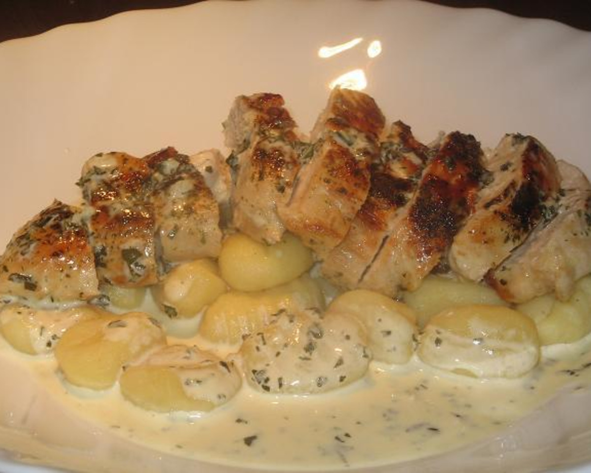 Grammatical Gnocchi with Herb Butter