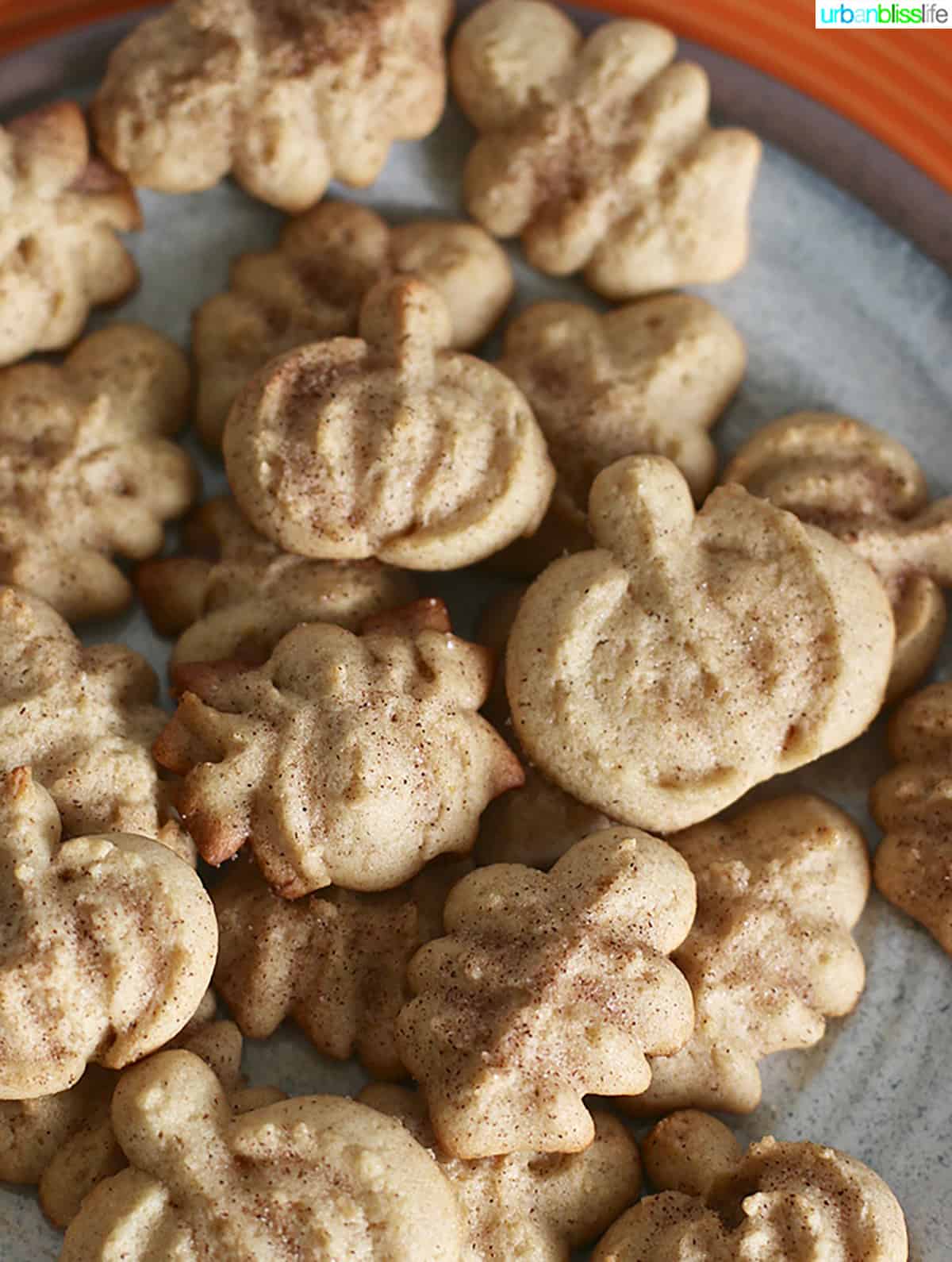 Cinnamon-Sugar Spritz Cookies