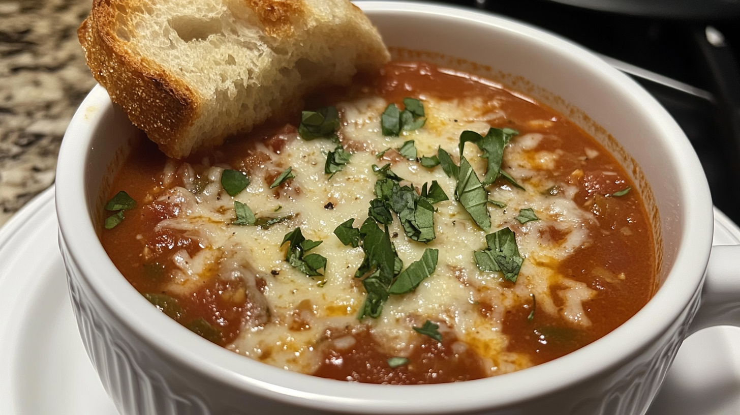 Low-Simmered Tomato Basil Soup