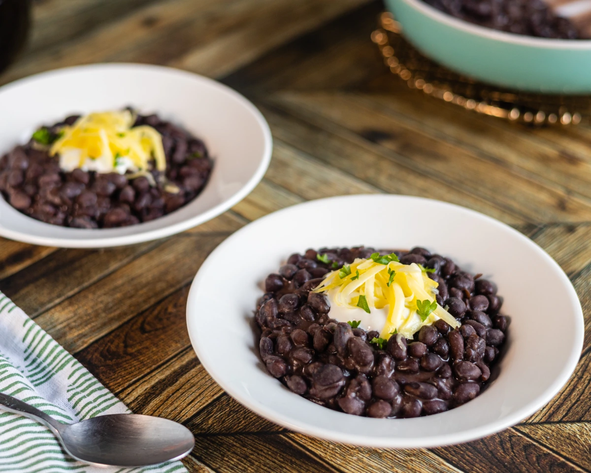 Battery-Cell Black Bean Soup