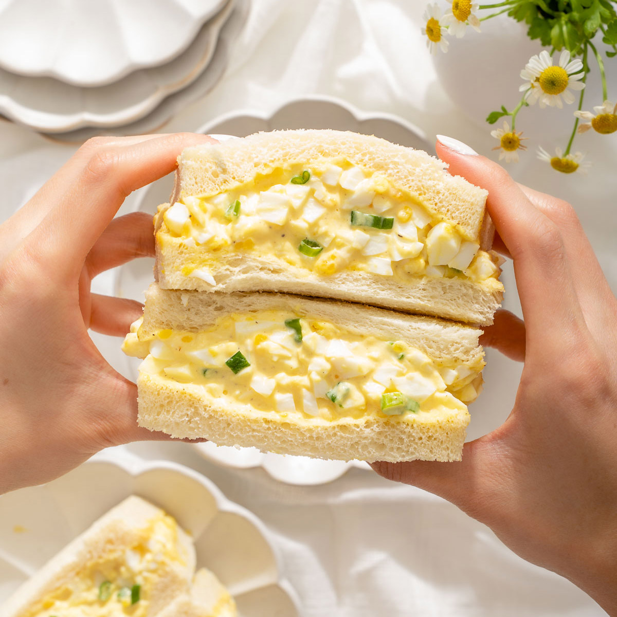 Soft & Creamy Tamago Sando (Japanese Egg Sandwich)