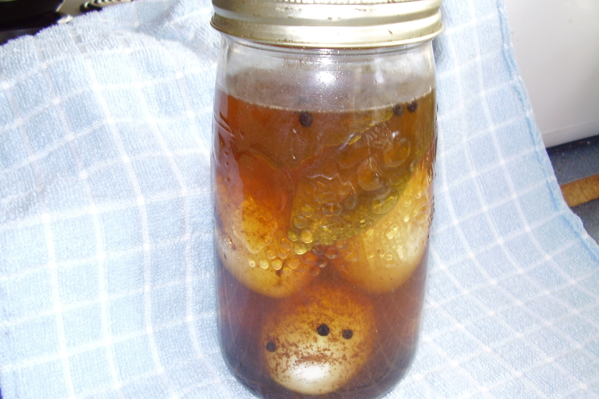Genuine 1920s Guitar Pickled Eggs