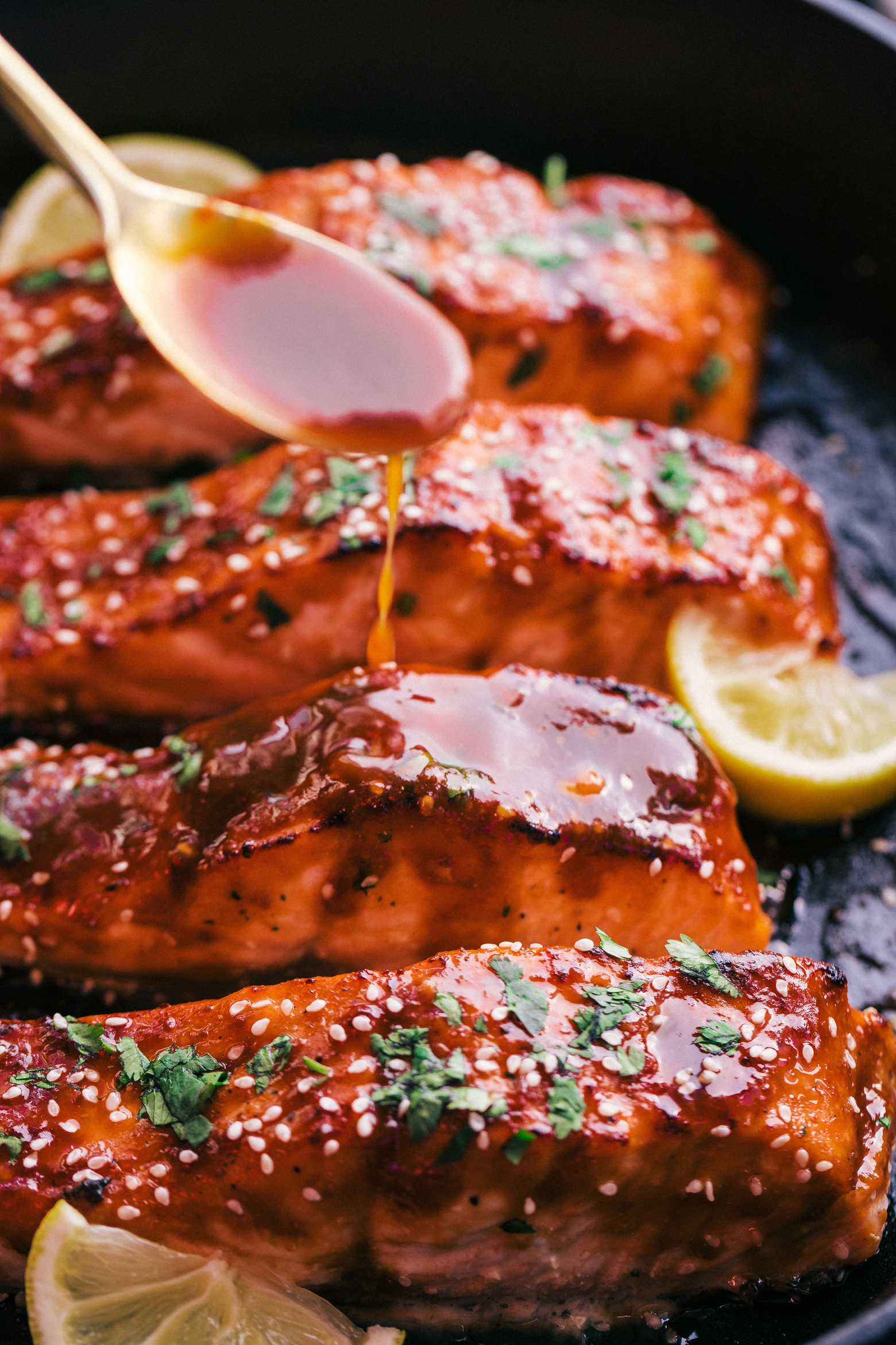 The Best Maple Glazed Salmon