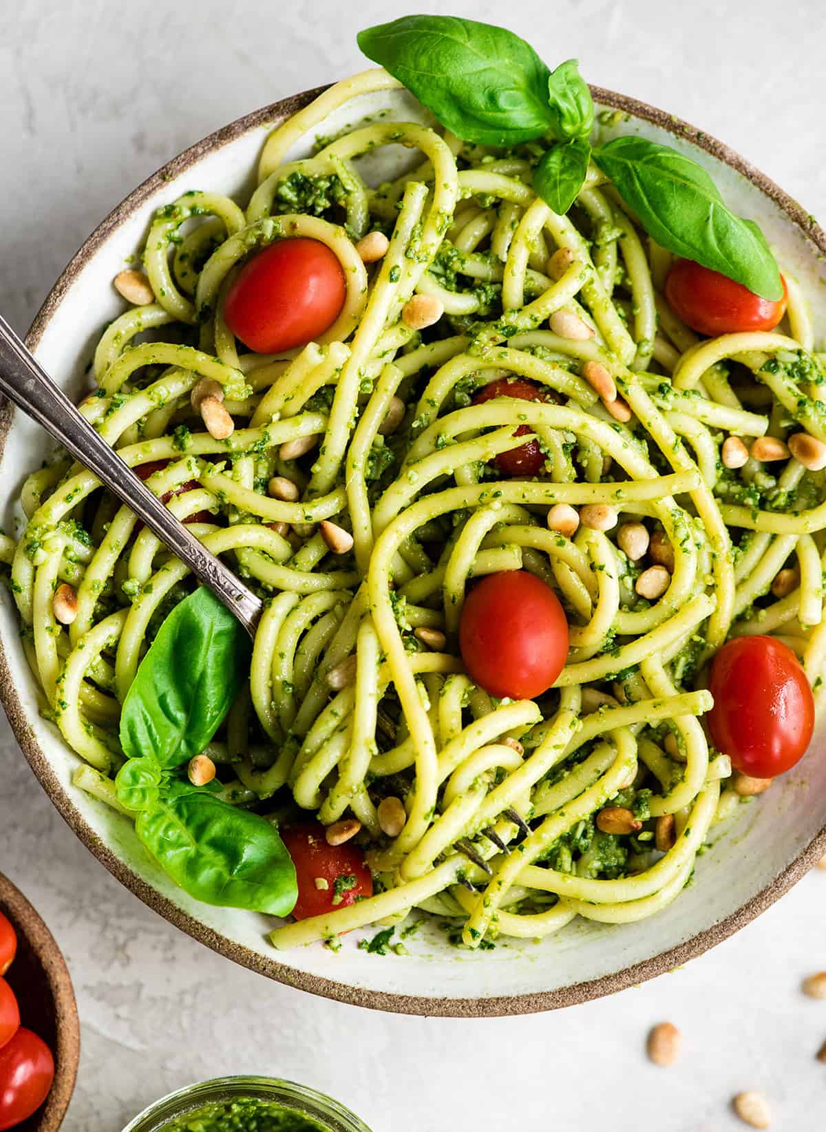 Garden Herb Pesto Pasta