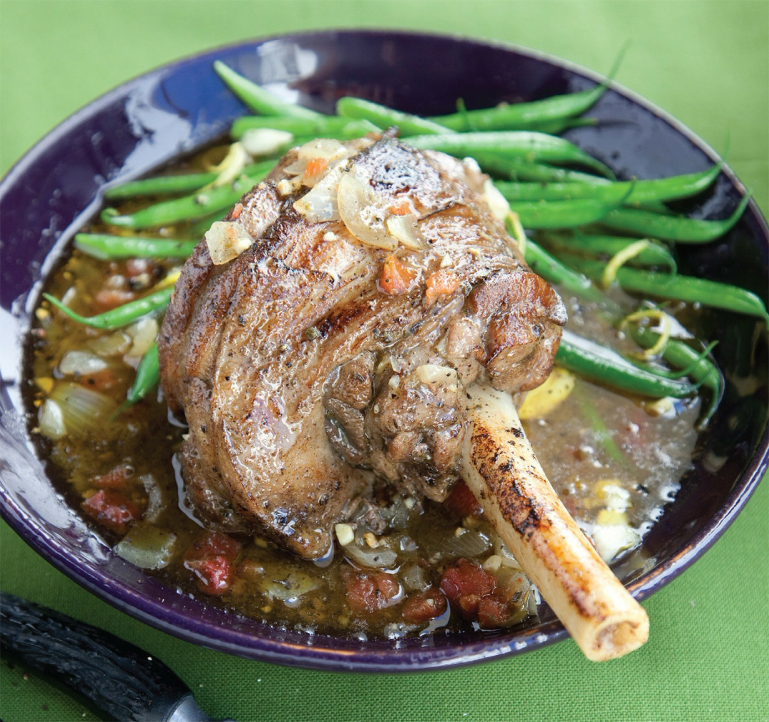 Slow-Cooked Spiced Lamb Shanks