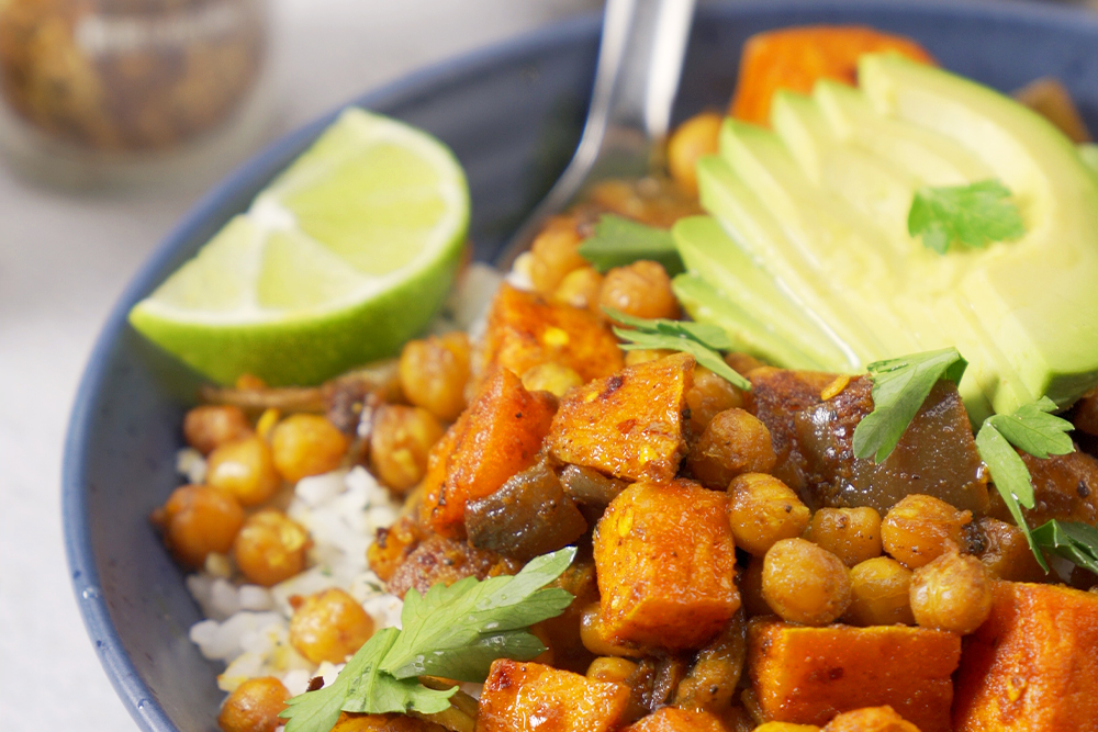 Patel's Spiced Chickpea Bowl
