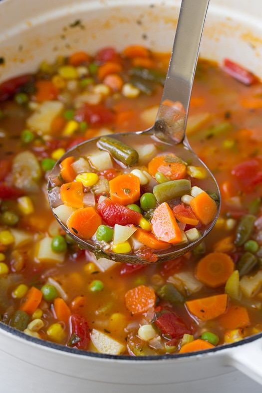 Garage Sale Garden Vegetable Soup