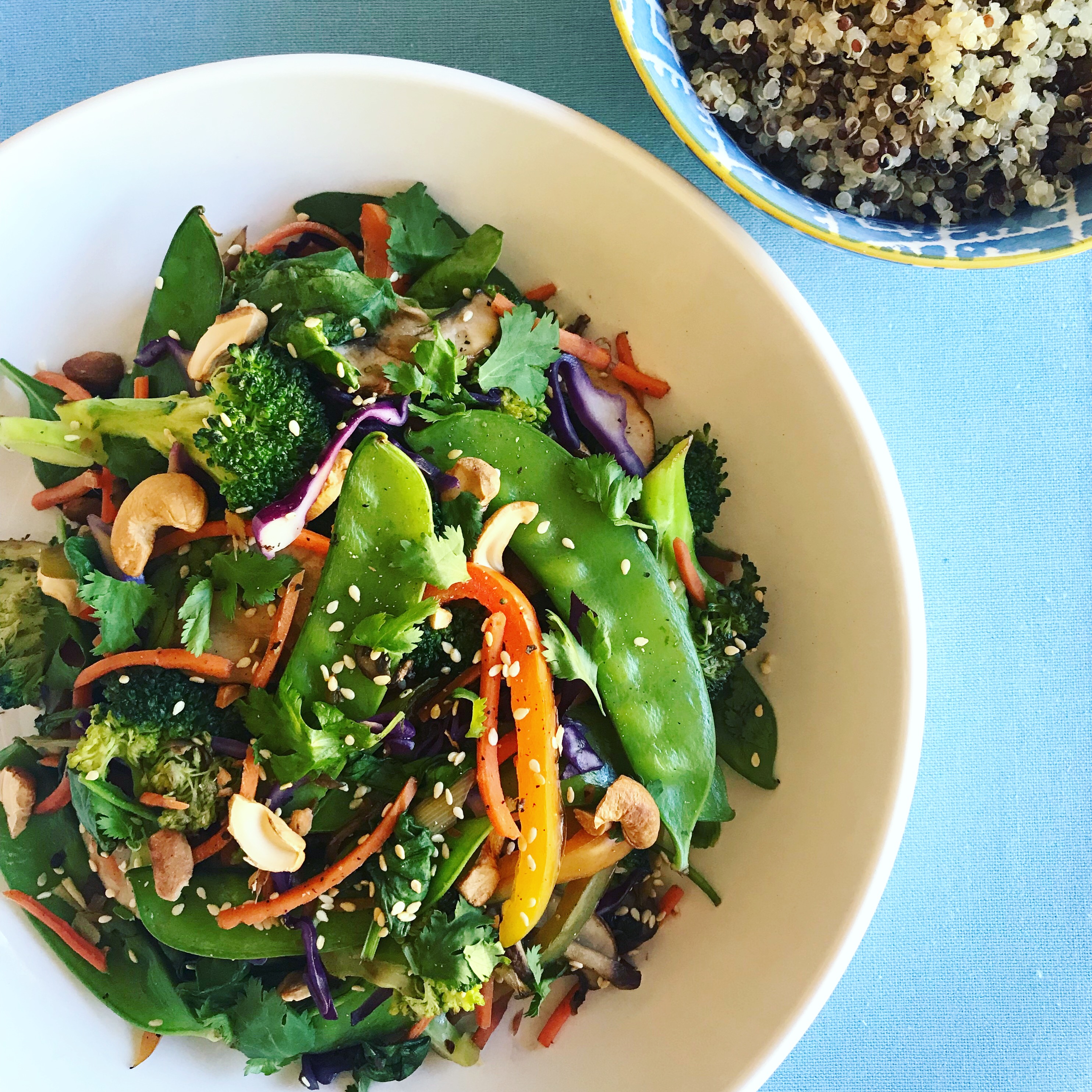 PER-fection Vegetable Stir-Fry with Sesame-Ginger Sauce