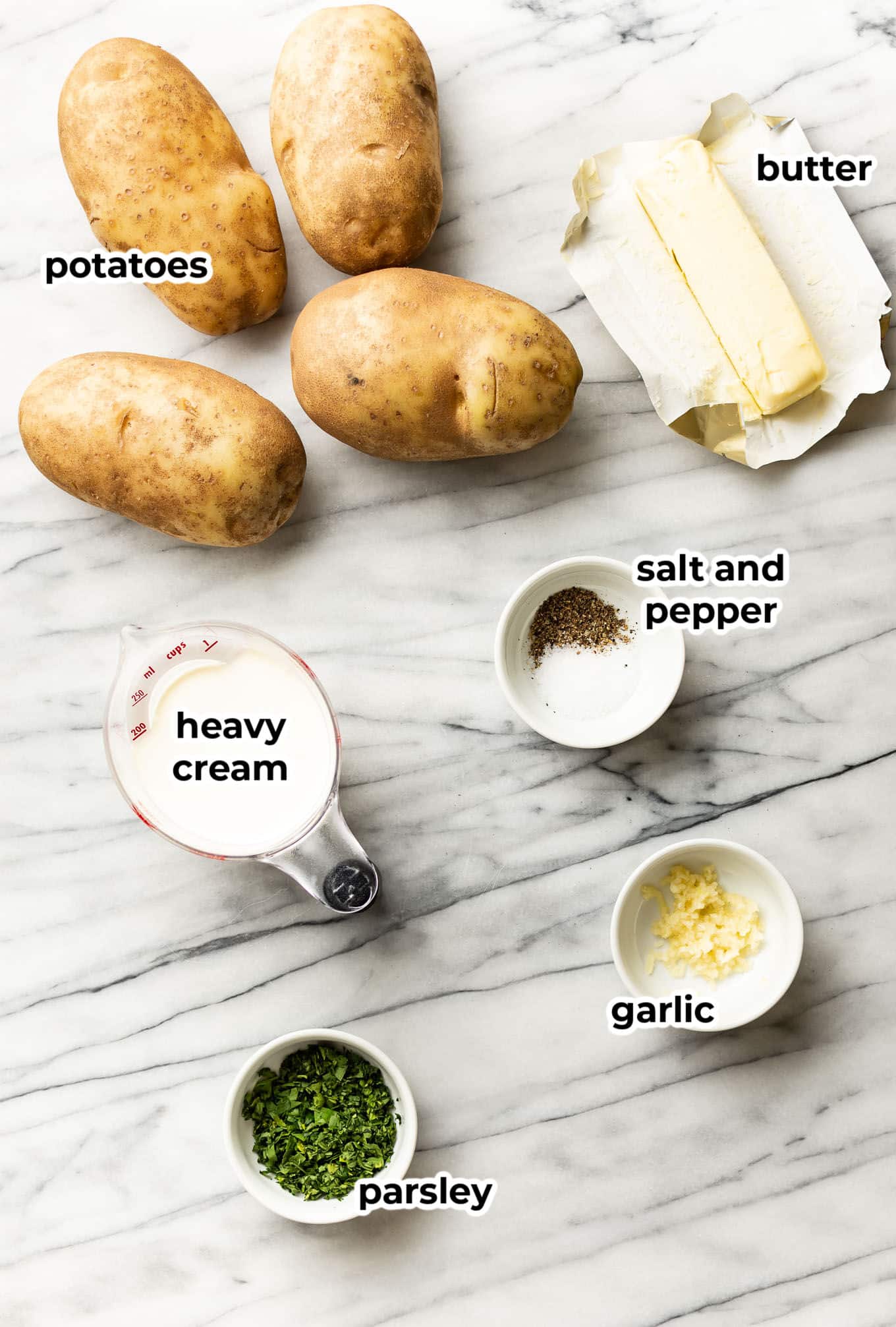 Real Buttery Garlic Mashed Potatoes