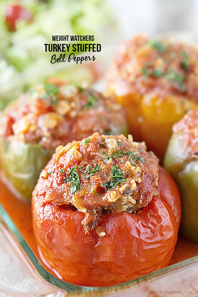 Sweet & Spicy Honey-Glazed Turkey Stuffed Bell Peppers