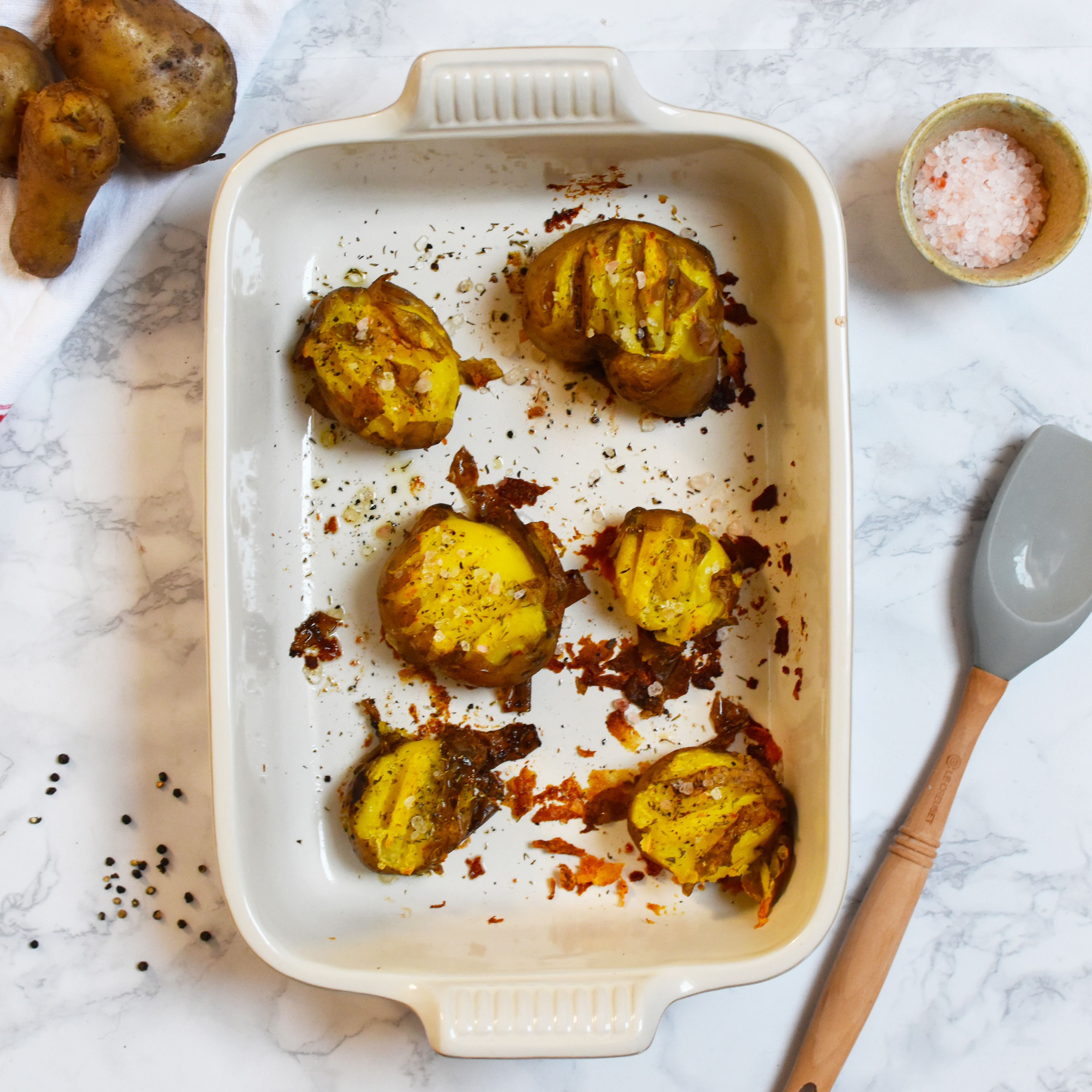 Best Crispy Smashed Potatoes
