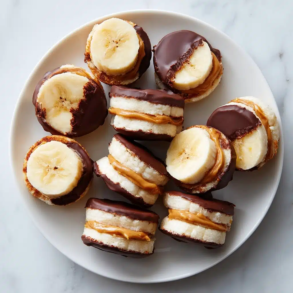 No-Bake Peanut Butter Banana Bites