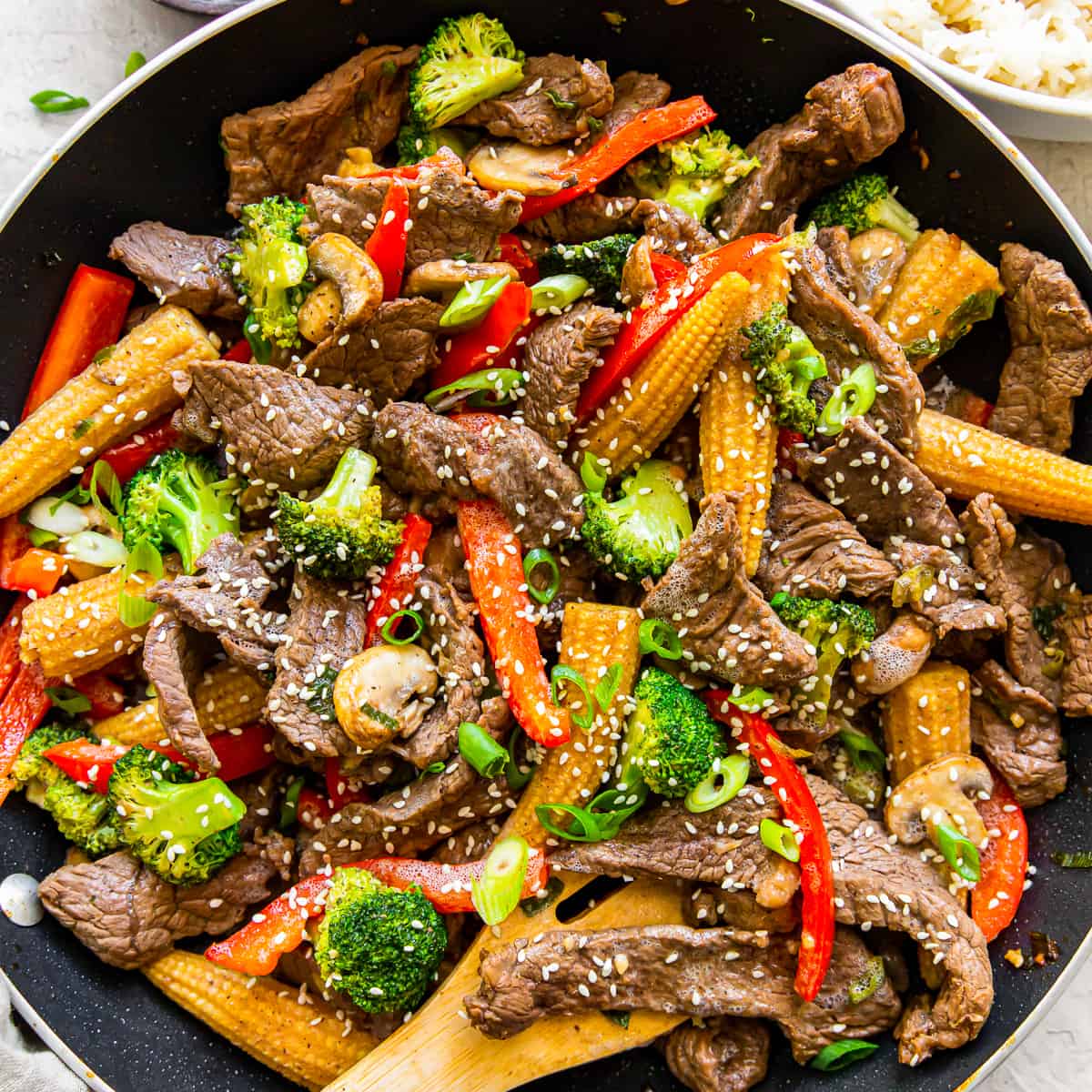 Fidelity's Golden Beef Stir-Fry