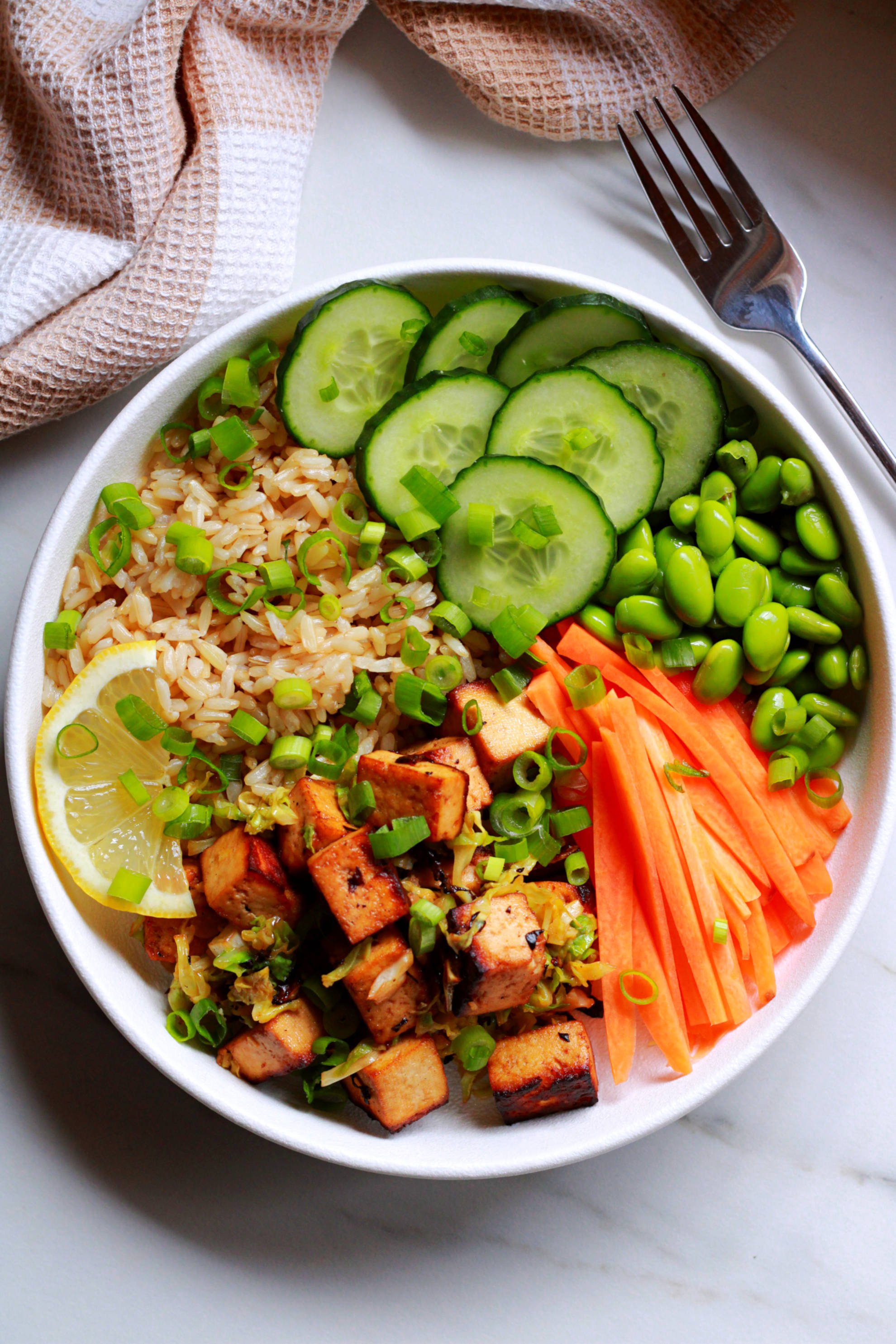 Rule-Breaking Tofu & Veggie Bowl