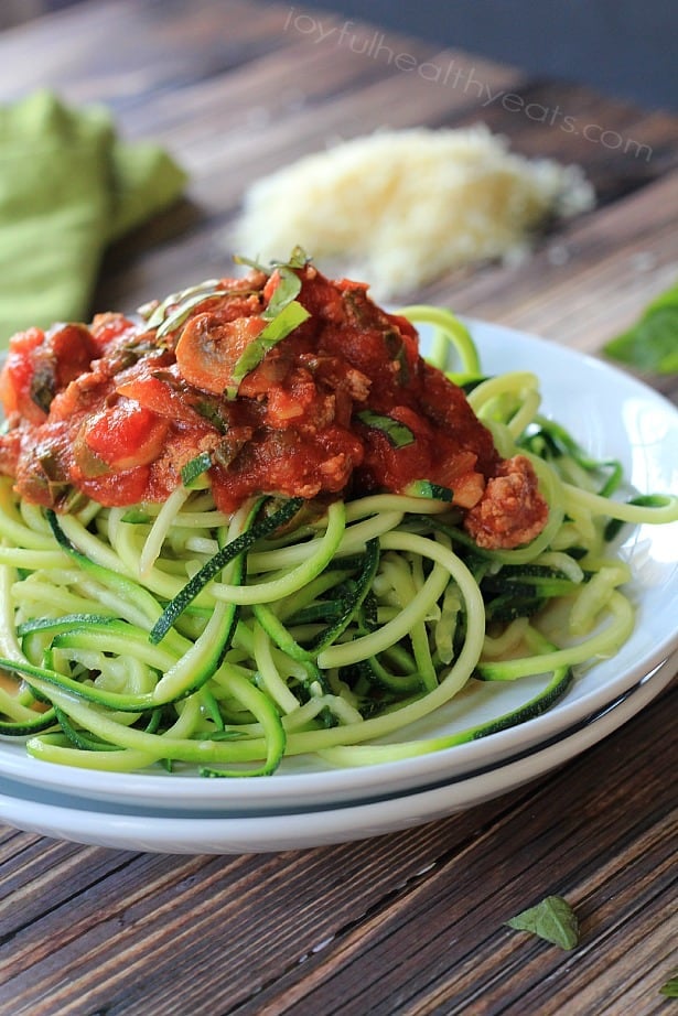 Secure Sauce Buttered Zucchini Noodles
