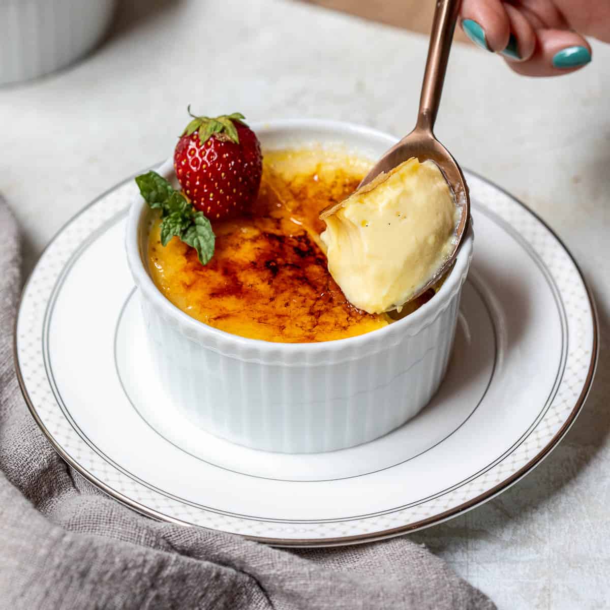 Vanilla Bean Crème Brûlée