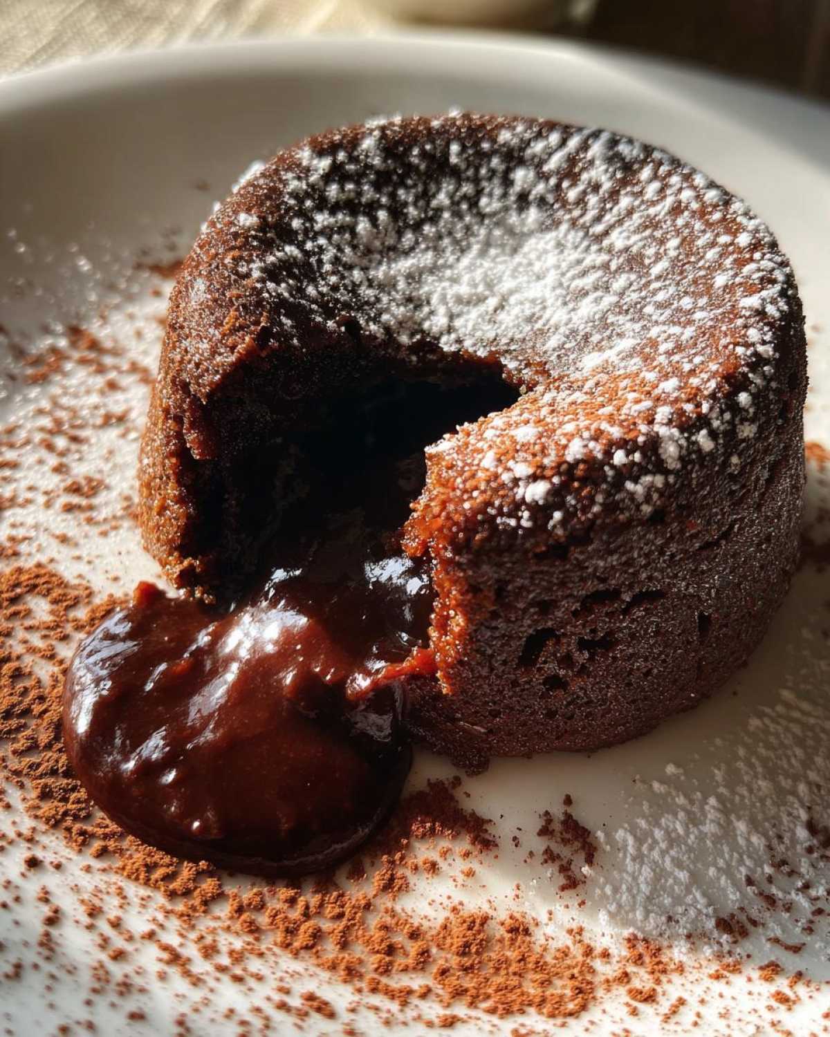Decadent Flourless Chocolate Lava Cakes