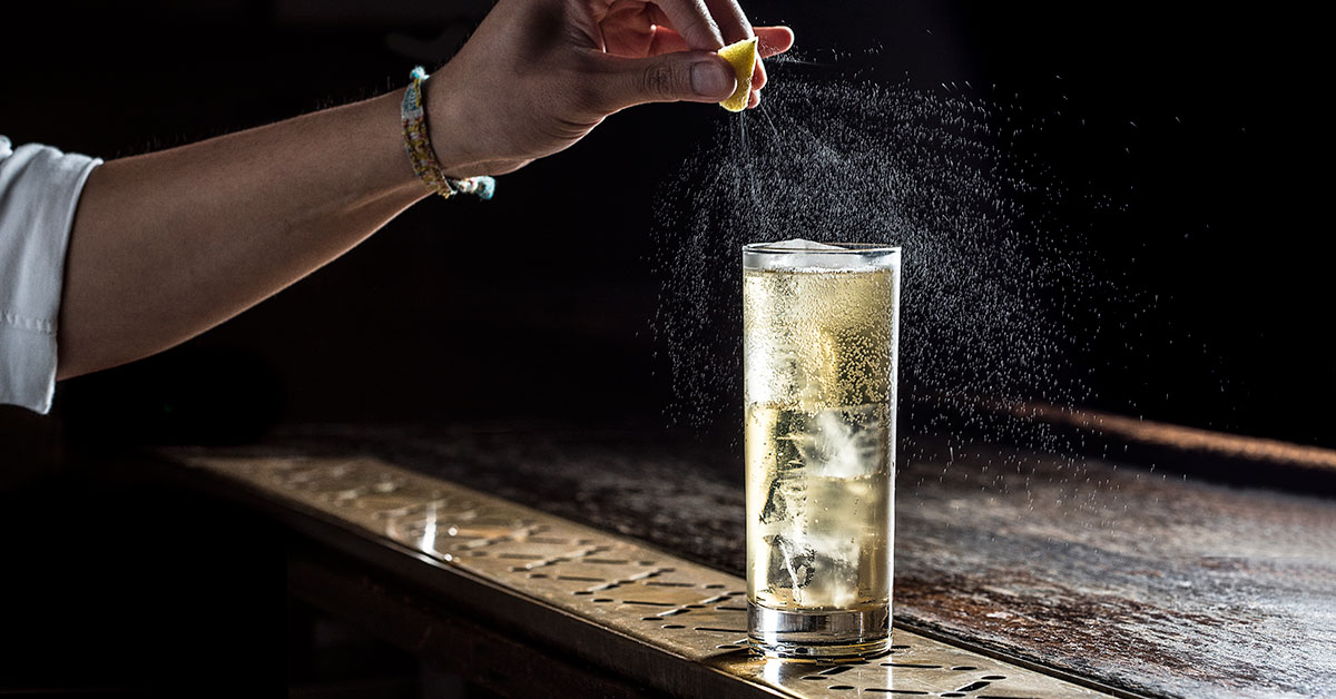Yuzu-Infused Japanese Whisky Highball