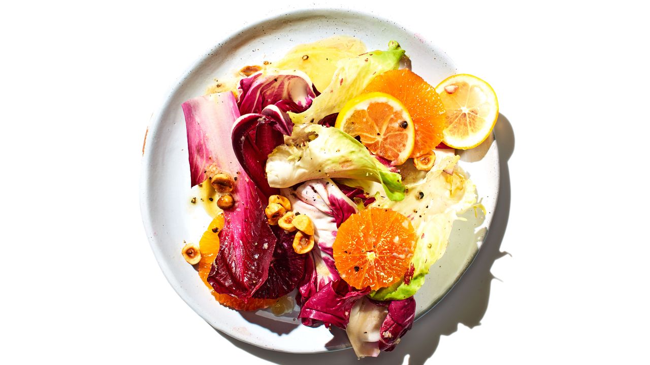 Aperol Citrus & Radicchio Salad with Orange Vinaigrette