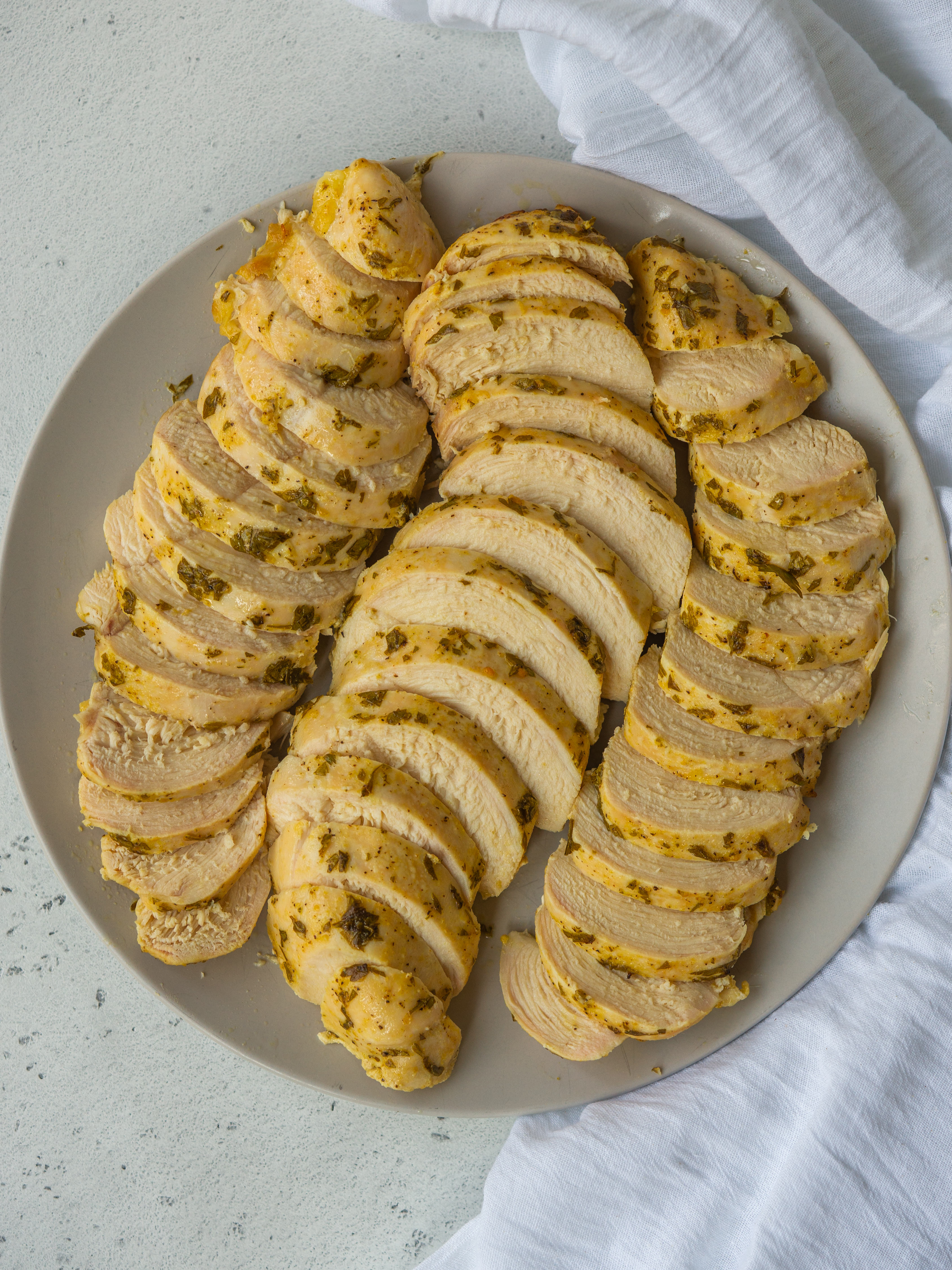Brass-Encased Lemon Herb Chicken