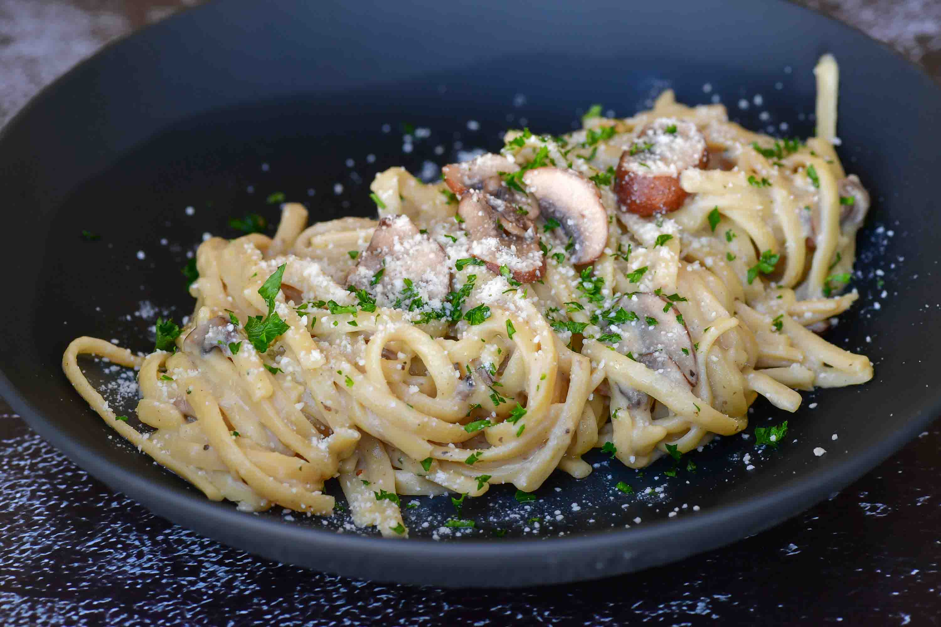 Serious Mushroom and Truffle Pasta