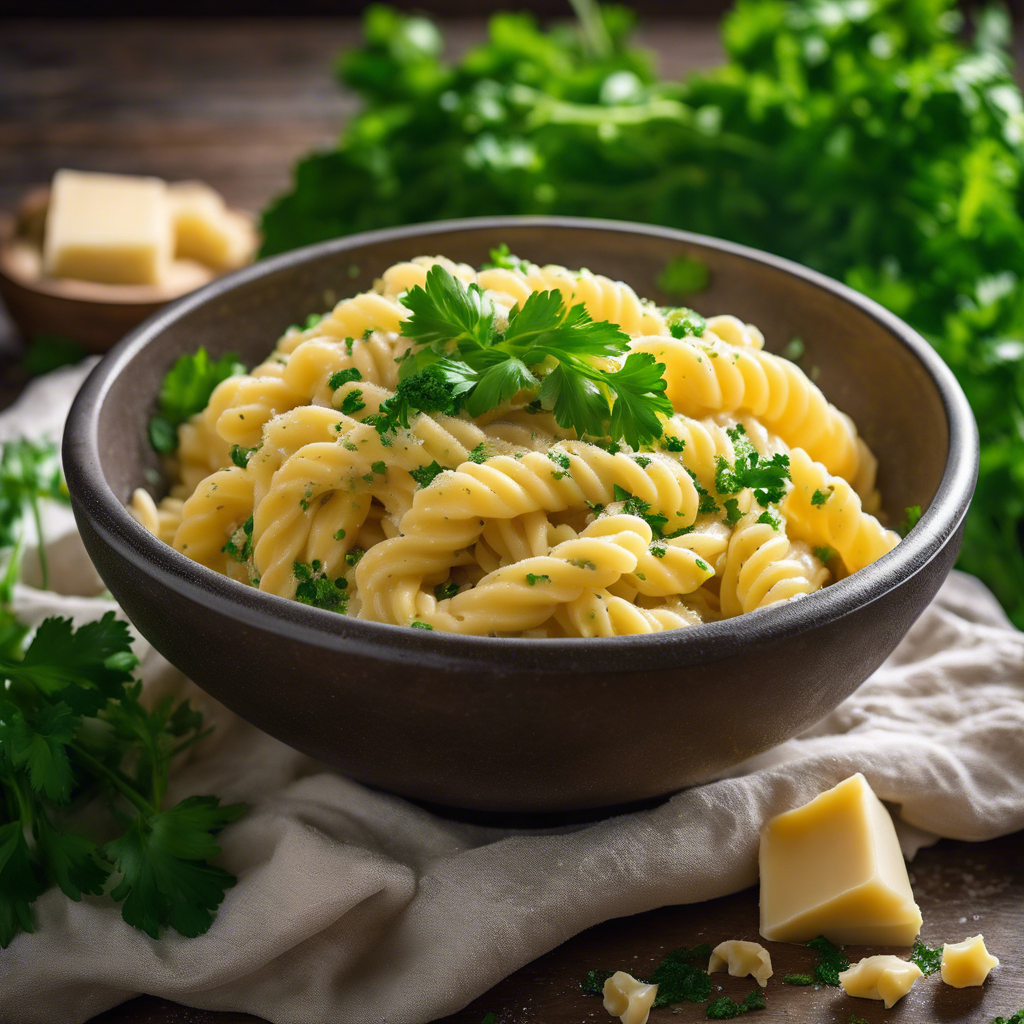 Yahoo! Creamy Garlic Parmesan Pasta