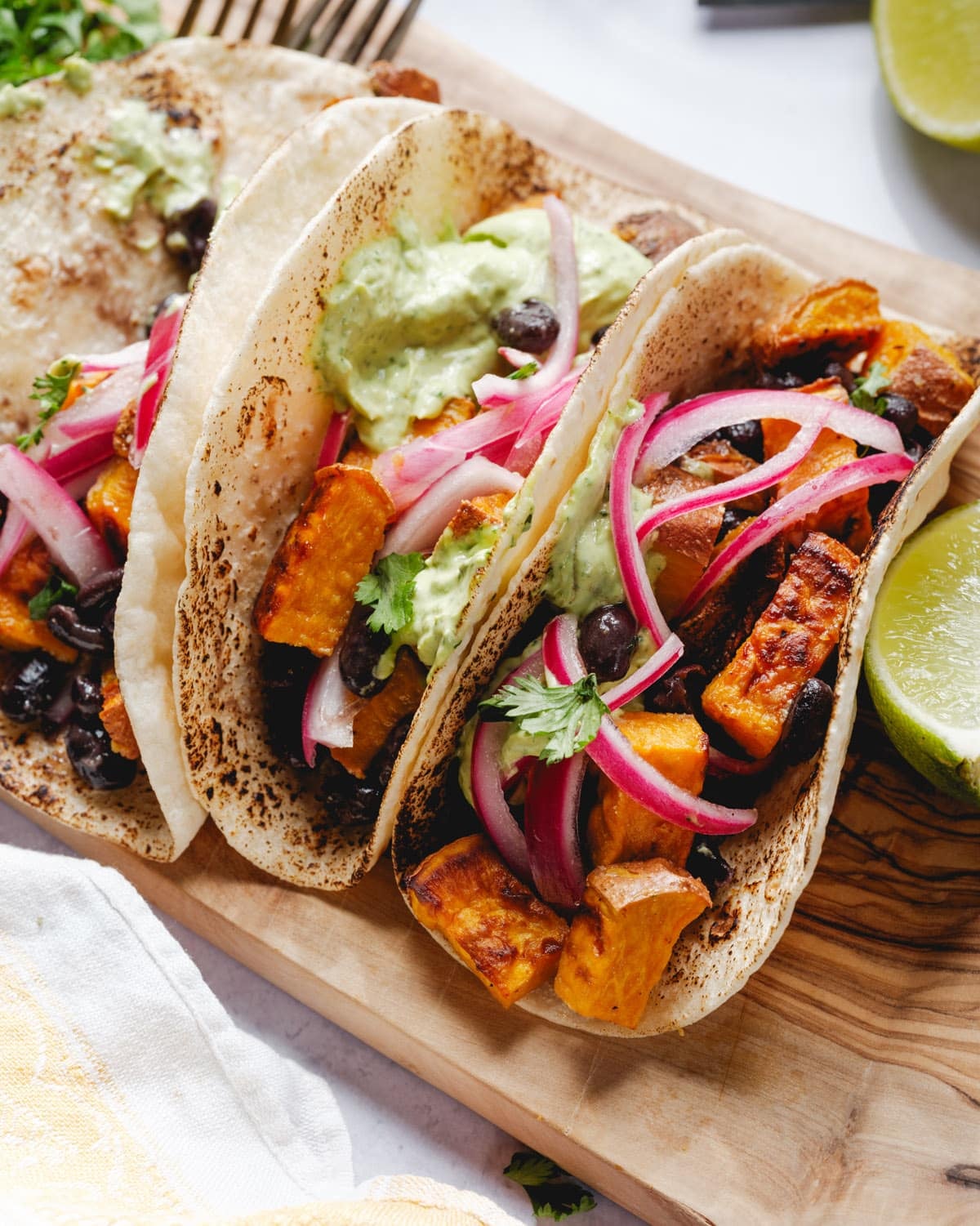 Shelter Outbreak Spiced Sweet Potato & Black Bean Tacos