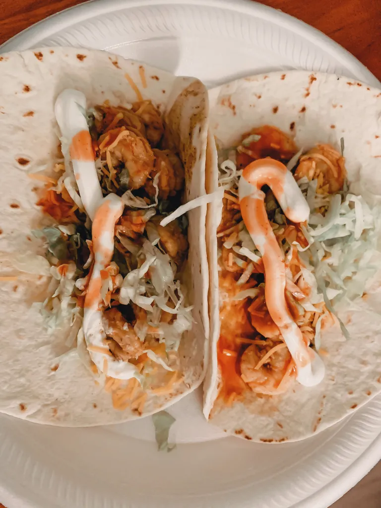 Half-Spoon Cumin Shrimp Tacos