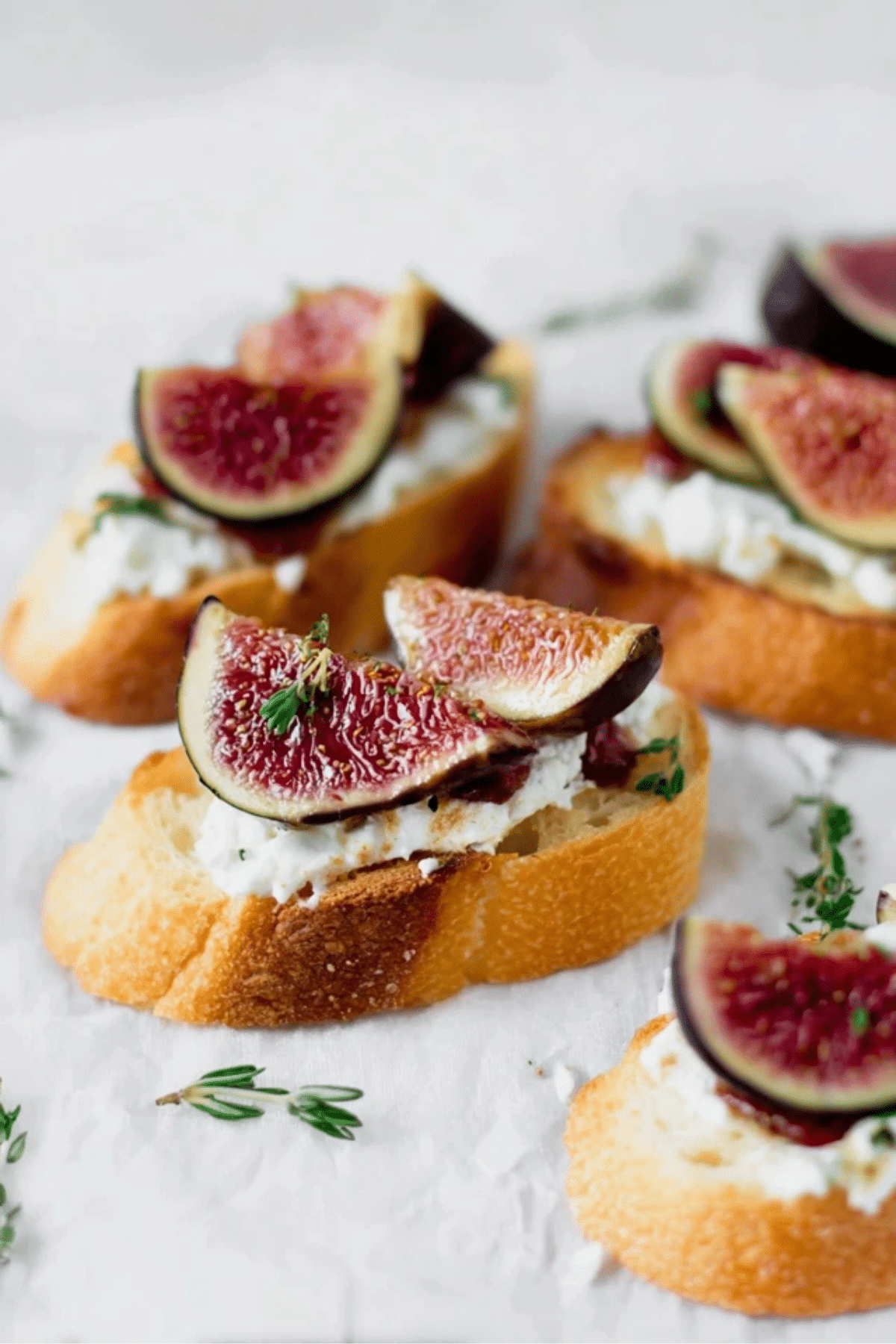 Fancy Fig & Goat Cheese Crostini
