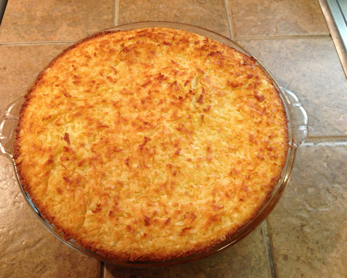 Jamie's Comfort Pie with Coconut Crust