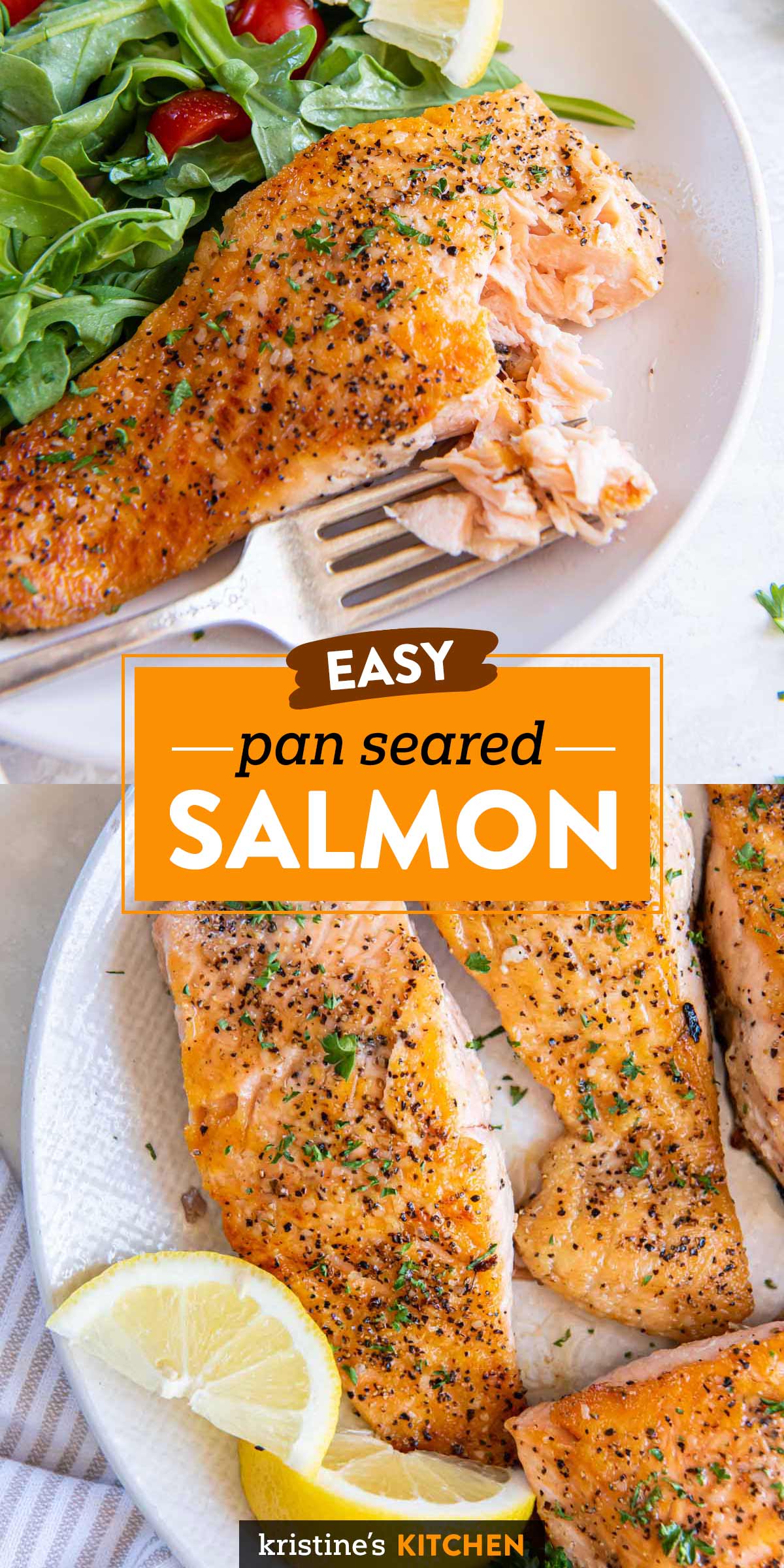 Surface Pan-Seared Salmon
