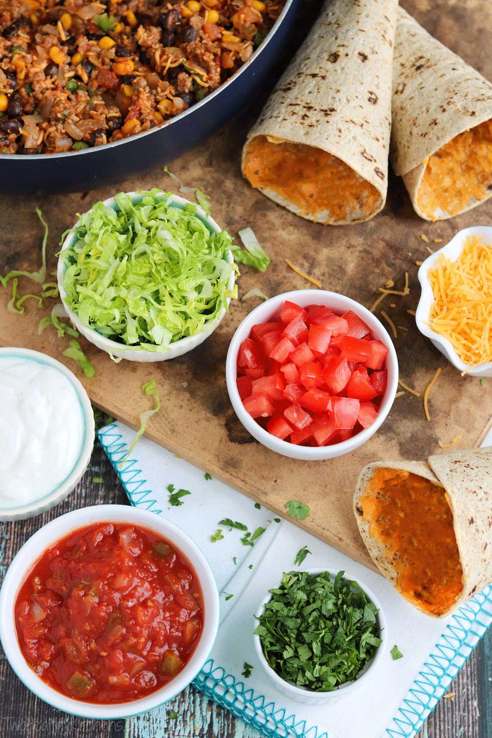 DIY Taco Bar with Playful Toppings