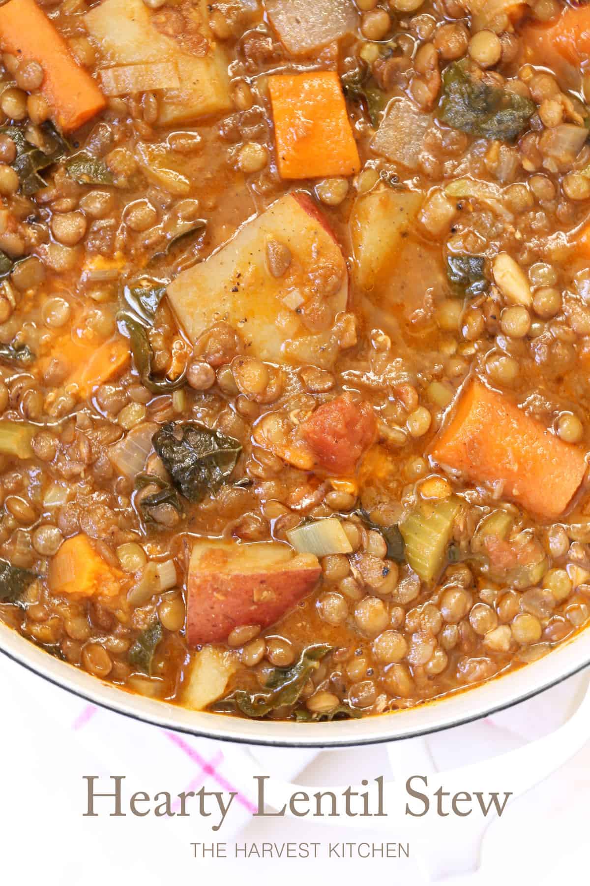 Hearty Freekeh & Lentil Stew with Smoked Paprika
