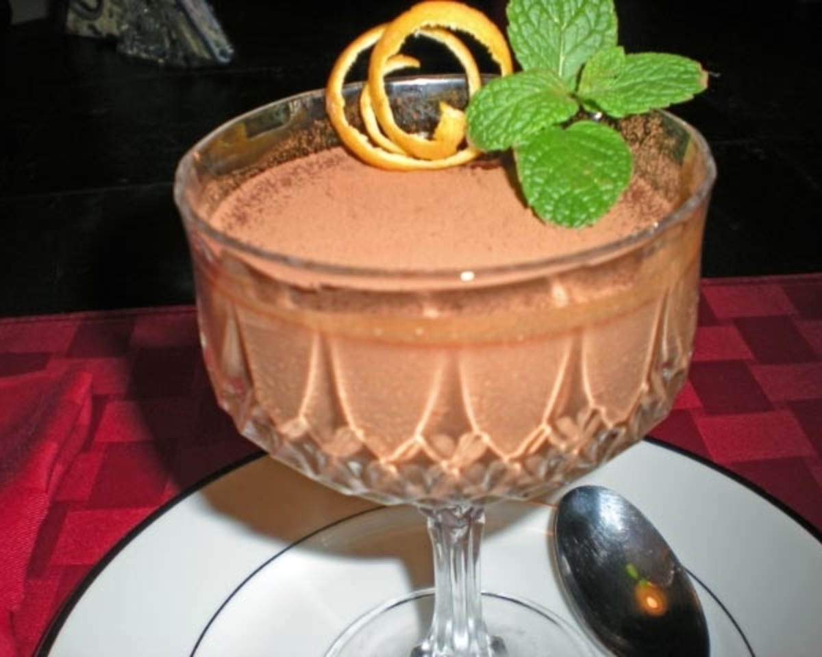 Edible Glow Chocolate Mousse with Citrus Zest