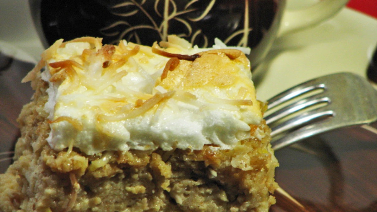 Rum-Infused Coconut Bread Pudding