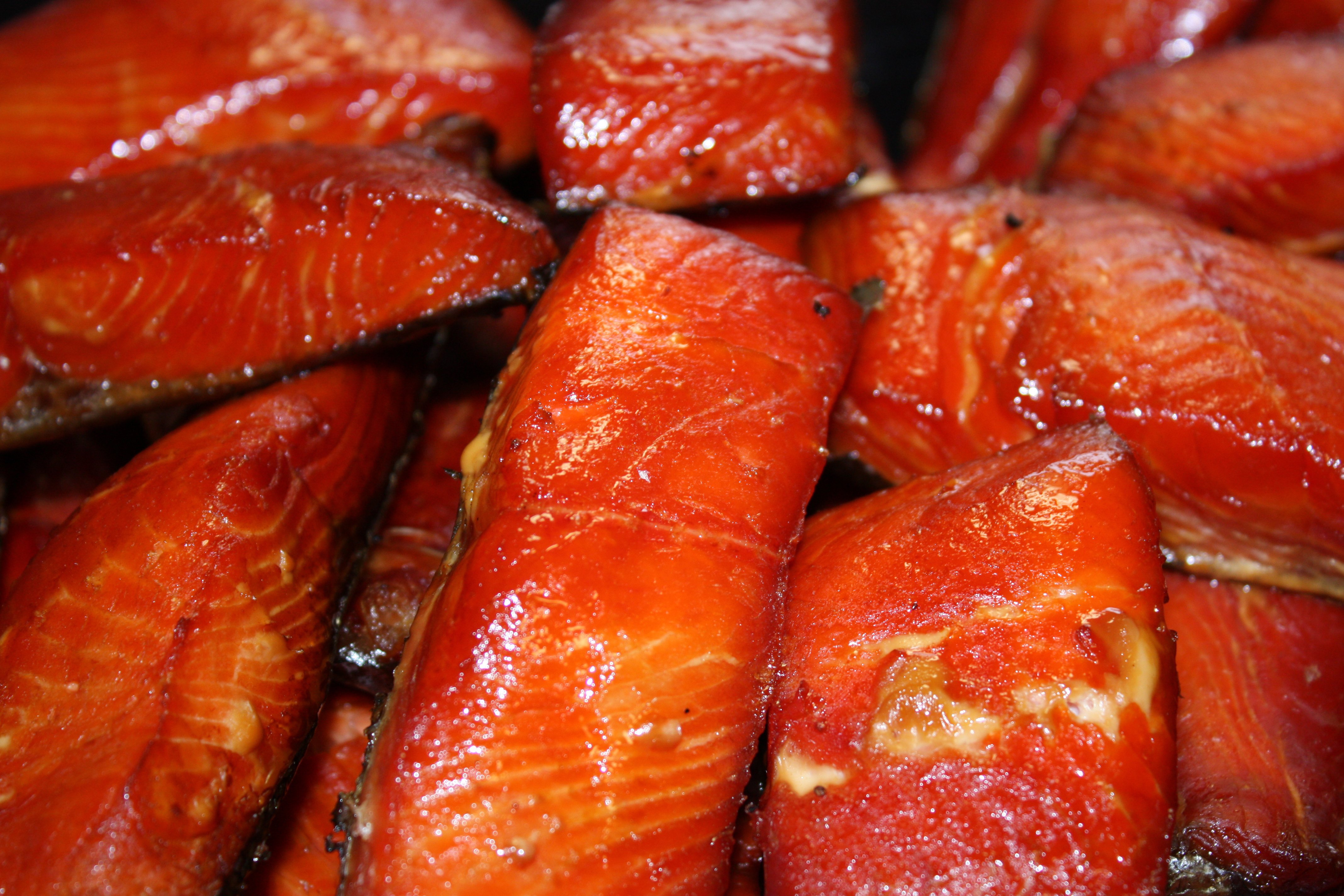 Alaskan Salmon Bahn Mi with Smoked Salmon Roe
