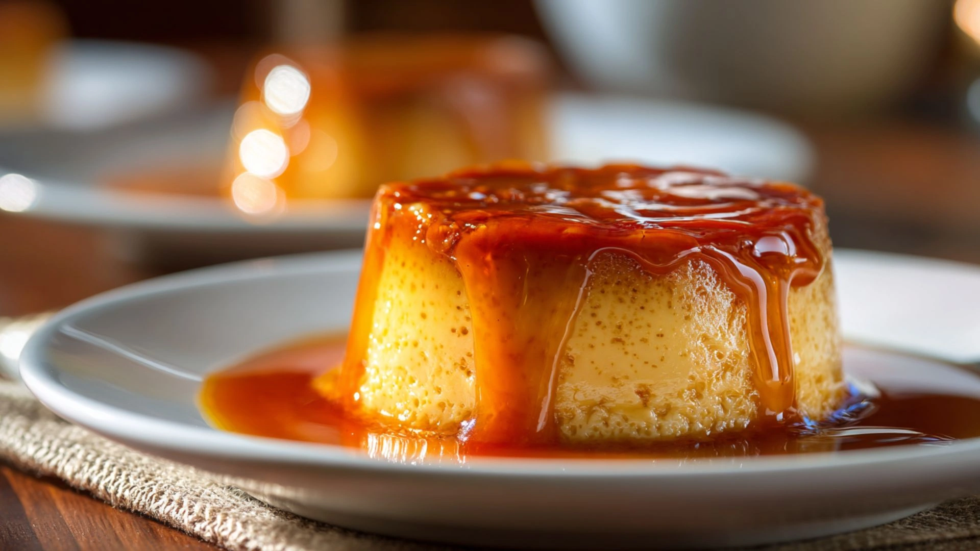 Golden Globe Caramel Pudding