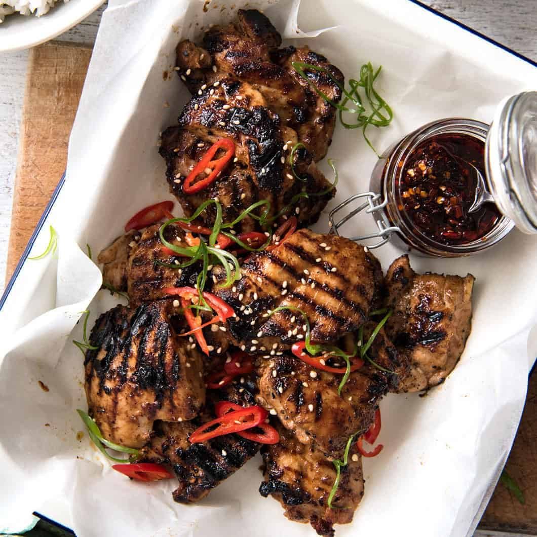 Authentically Marinated Sake-Glazed Chicken