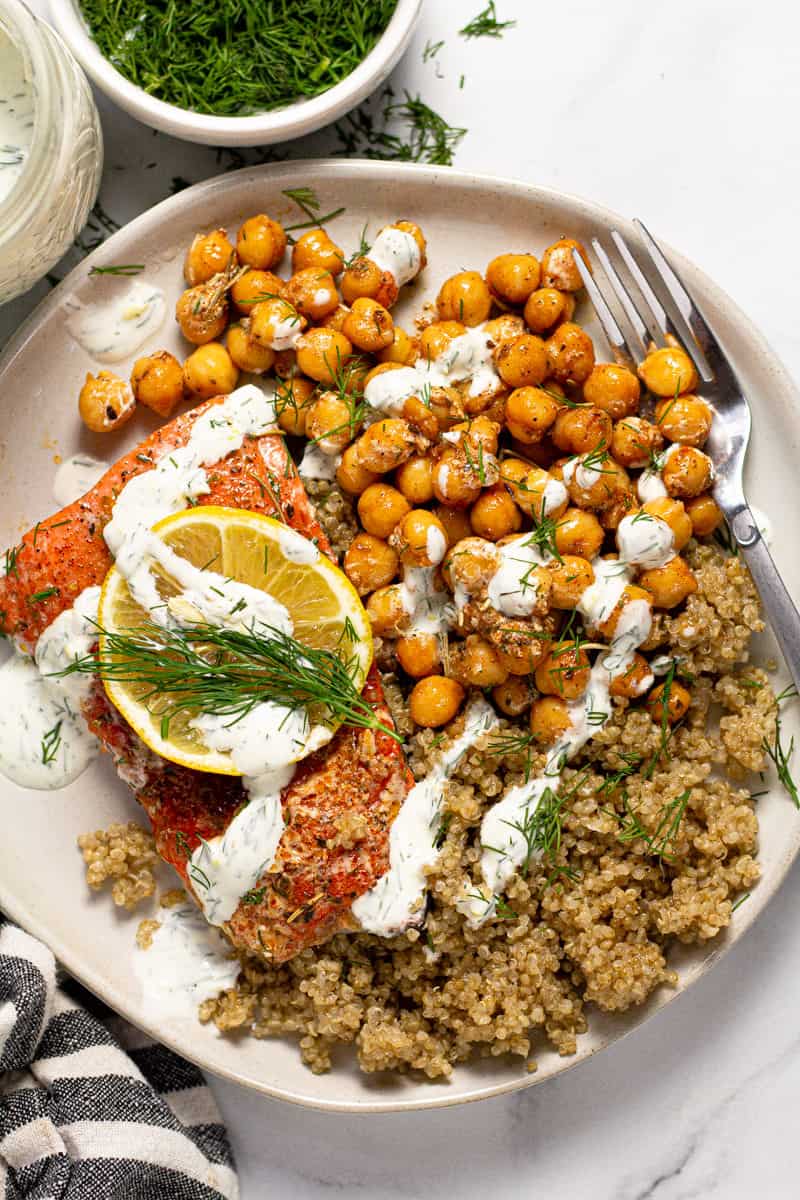 Mediterranean Herb-Crusted Baked Salmon